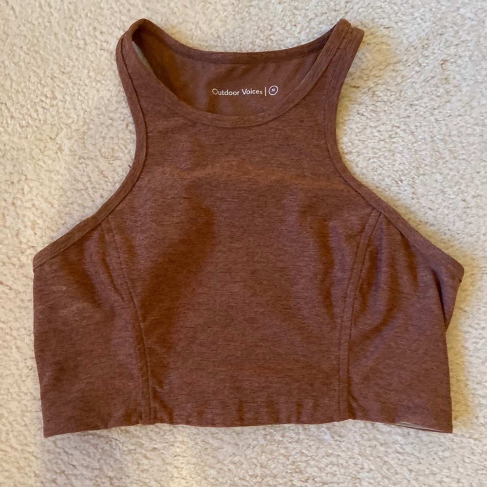 Outdoor Voices Athena Bra Crop Top SM